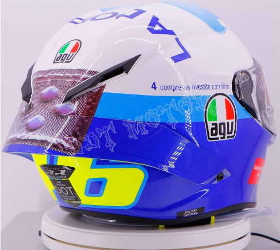 ddt正品agvpistagprr碳纤维罗西vr46药丸misano摩托车头盔