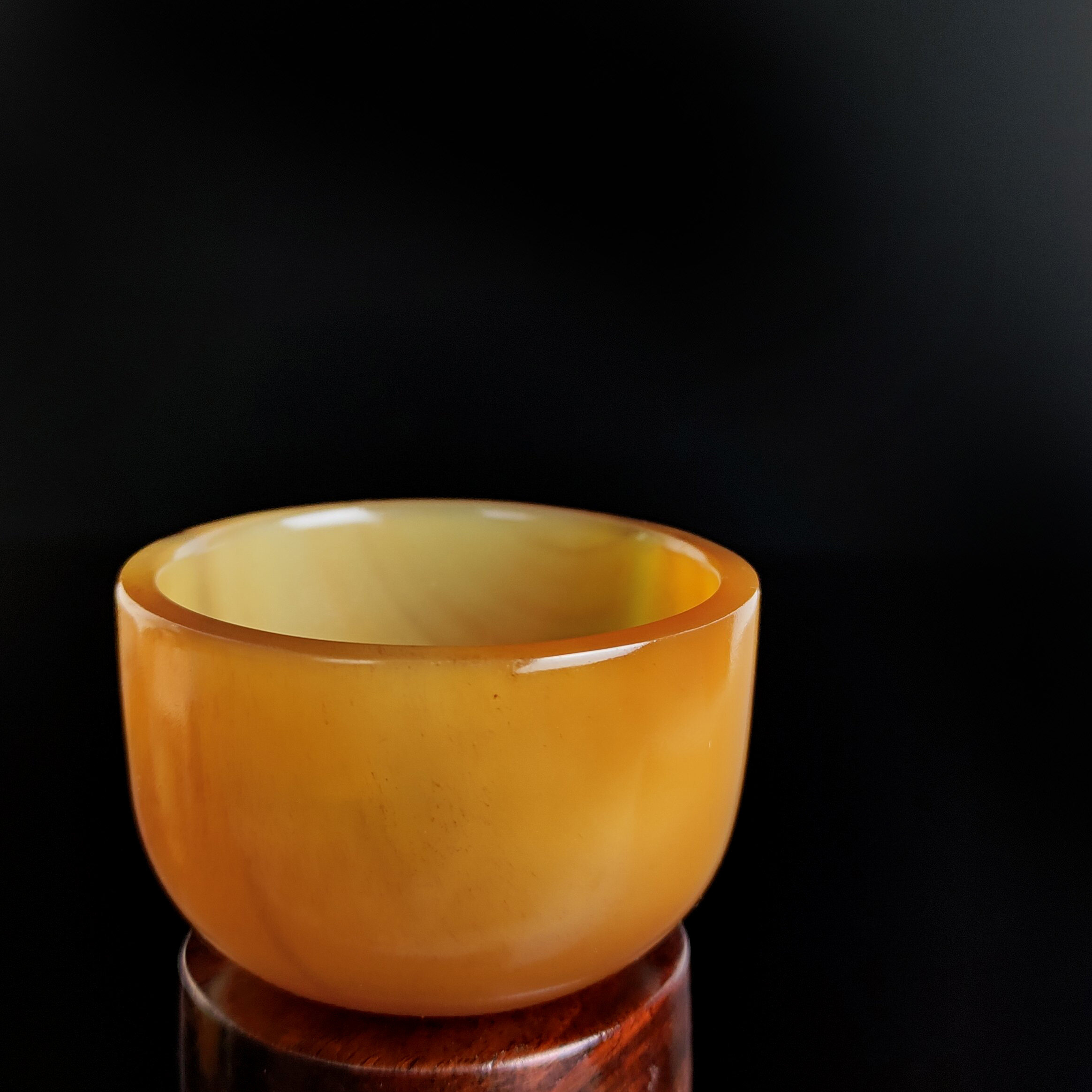 天然牦牛角杯白酒杯摆件制品牛角酒盅酒具文玩养生杯子买2个包邮