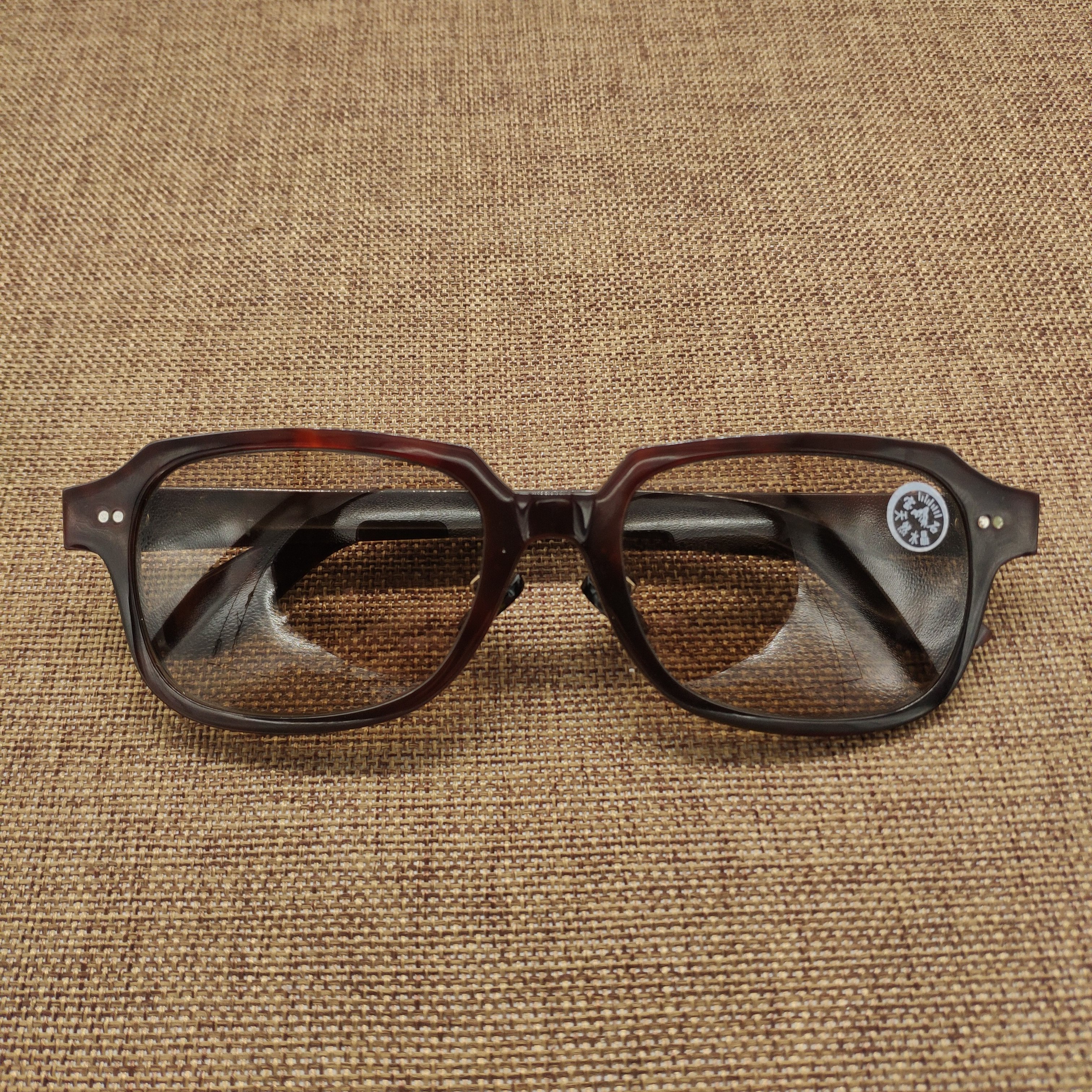 东海水晶石头眼镜玳瑁镜架护目养眼墨镜平光七彩太阳眼镜