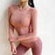 mitaogirl sweat-absorbent breathable sports long-sleeved women's thin tight-fitting quick-drying autumn training running fitness clothing autumn mitaogirl sweat-absorbent breathable sports long-sleeved women's thin tight-fitting quick-drying autumn training running fitness clothing autumn