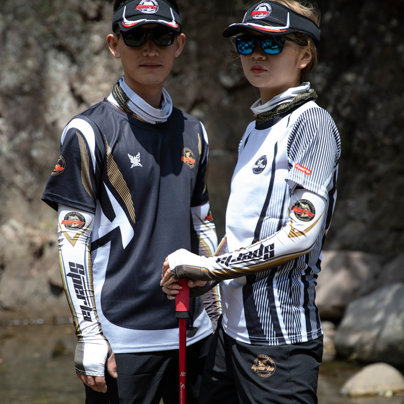 速干短袖夏季防晒半袖男女户外运动登山徒步朔溪休闲透气冰丝T恤