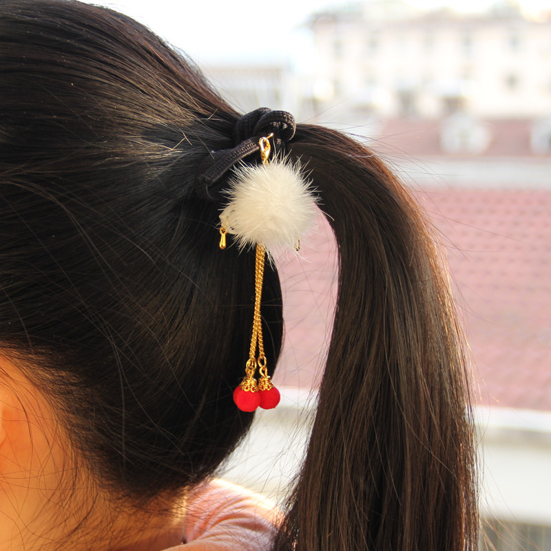 古风饰品马尾辫马尾扎马小女孩国风中国头饰风发发饰