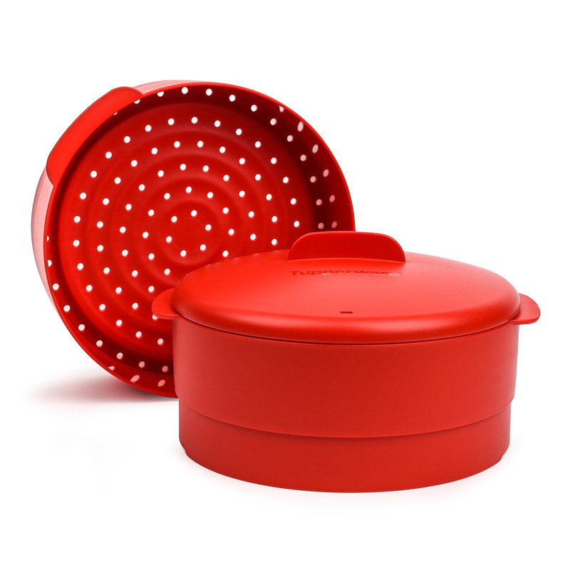 特百惠 双层蒸霸 升级版 多层叠高家用蒸笼 蒸屉 蒸格 新款 正品