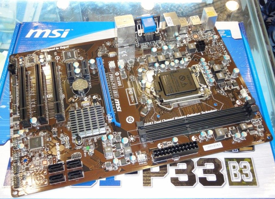 ddr3秒b75主板 微星h61主板 msi h61m 微星 p31 h61主板1155针 - 购吧