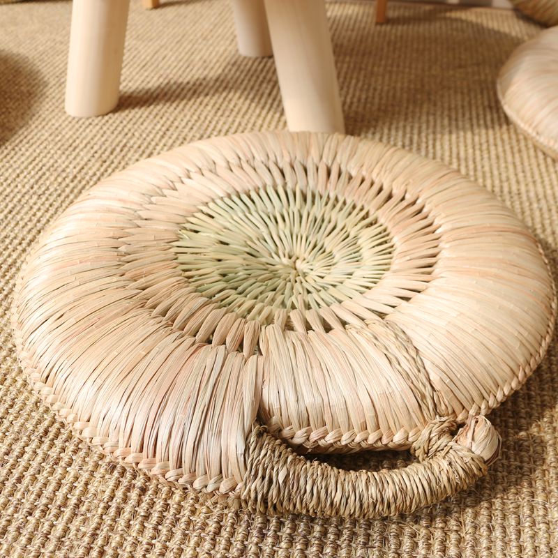 坐垫草编中国国风手工蒲团茶室民宿垫子榻榻米蒲团