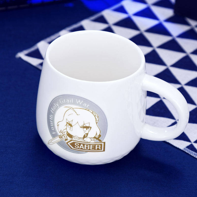 fate杯子幸运石正版二次元动漫周边saber金闪闪陶瓷杯吉尔伽美什