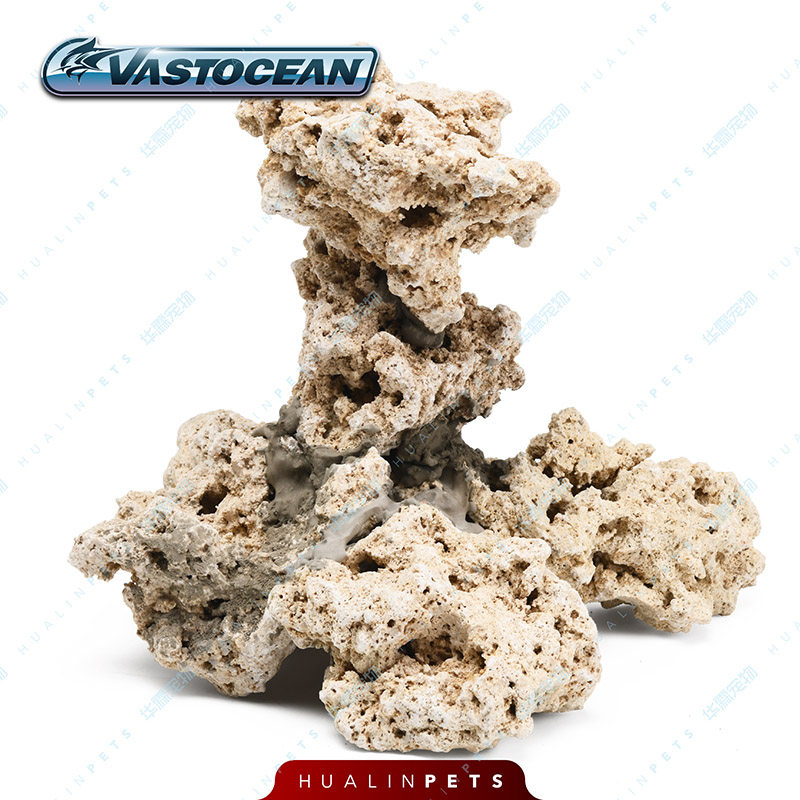 vastocean印尼爪哇岛干岩石海缸造景石代替活石人工造景