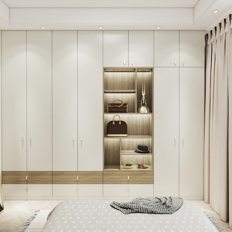 金牌厨柜定制金牌衣柜整体卧室衣帽间推拉门衣柜全屋定制魅影2