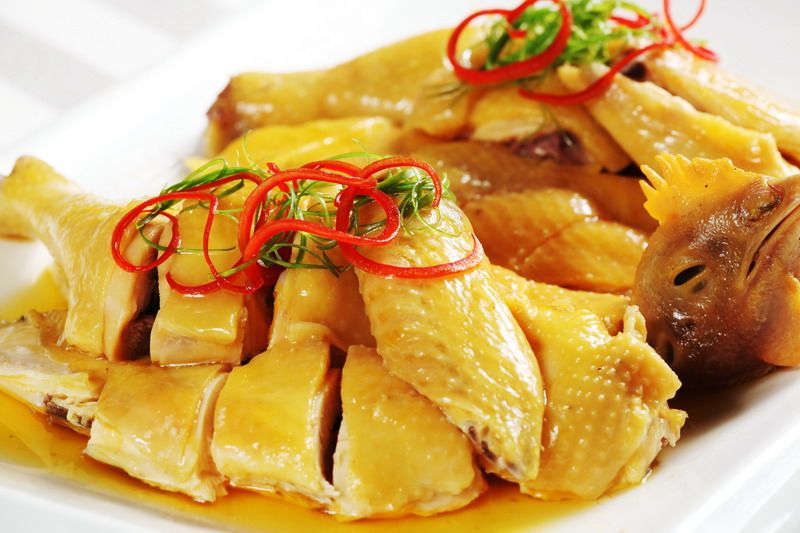 厨工水晶鸡约900g腌制整鸡煲汤清蒸白斩手撕鸡整鸡