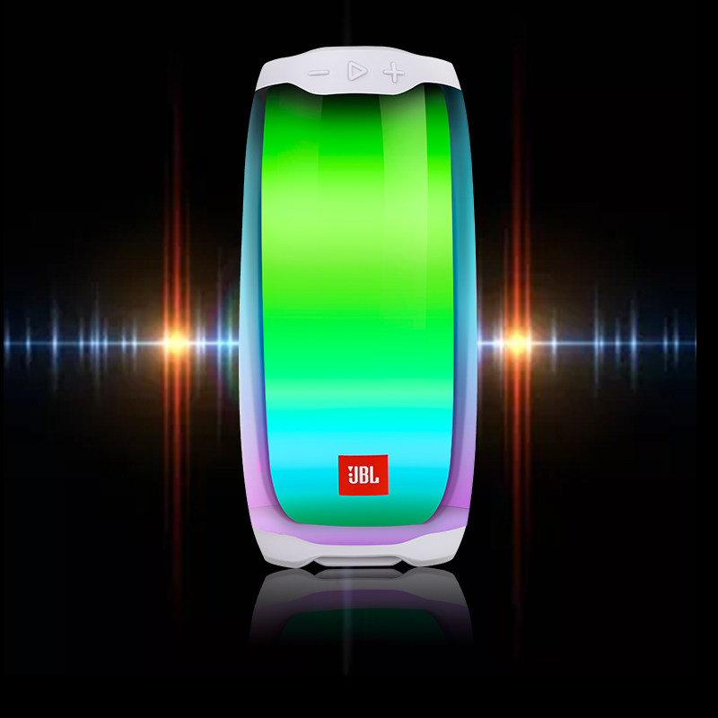 jbl pulse4音乐脉动4炫彩光效蓝牙音箱无线户外便携防水音响低音