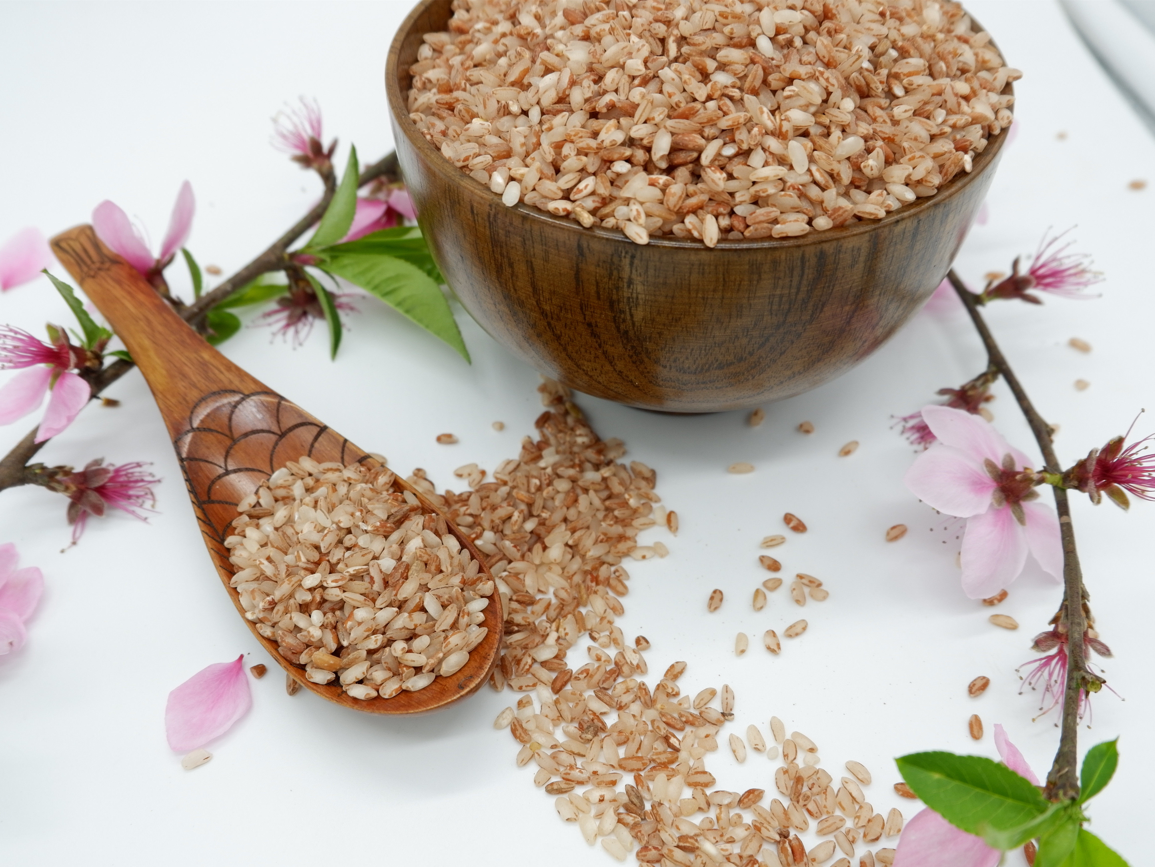 大米谷子红软米手机红米泸沽湖高原桃花胭脂5斤糙米