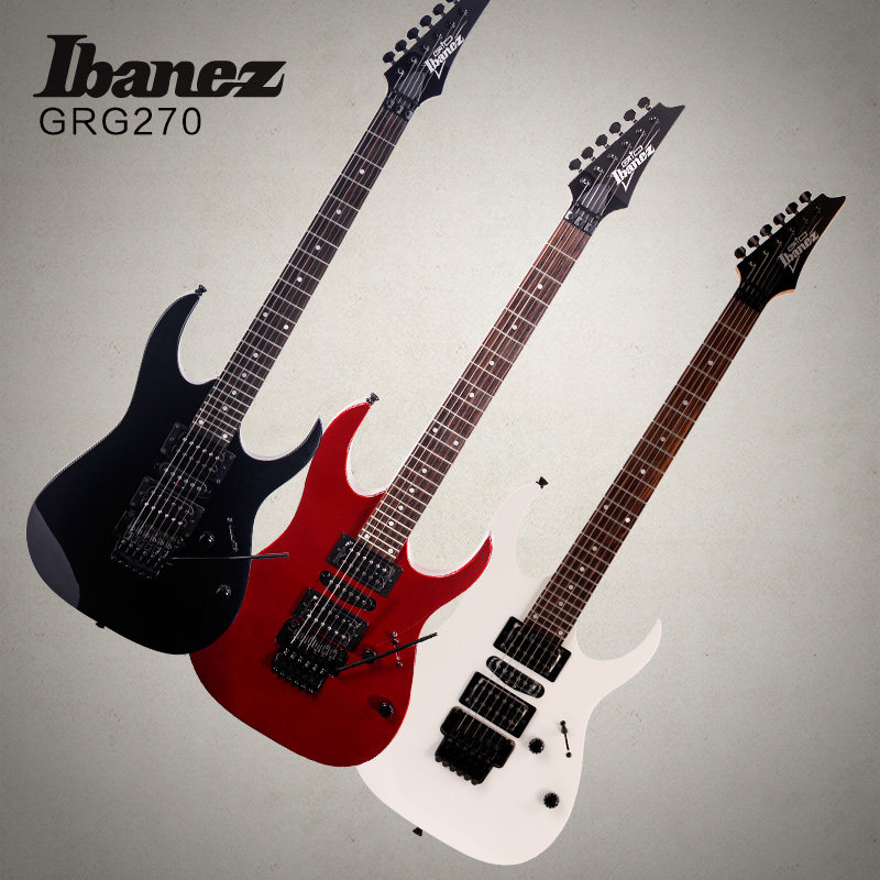 ibanez依班娜电吉他初学者电子吉它套装专业grg270吉他-电吉他