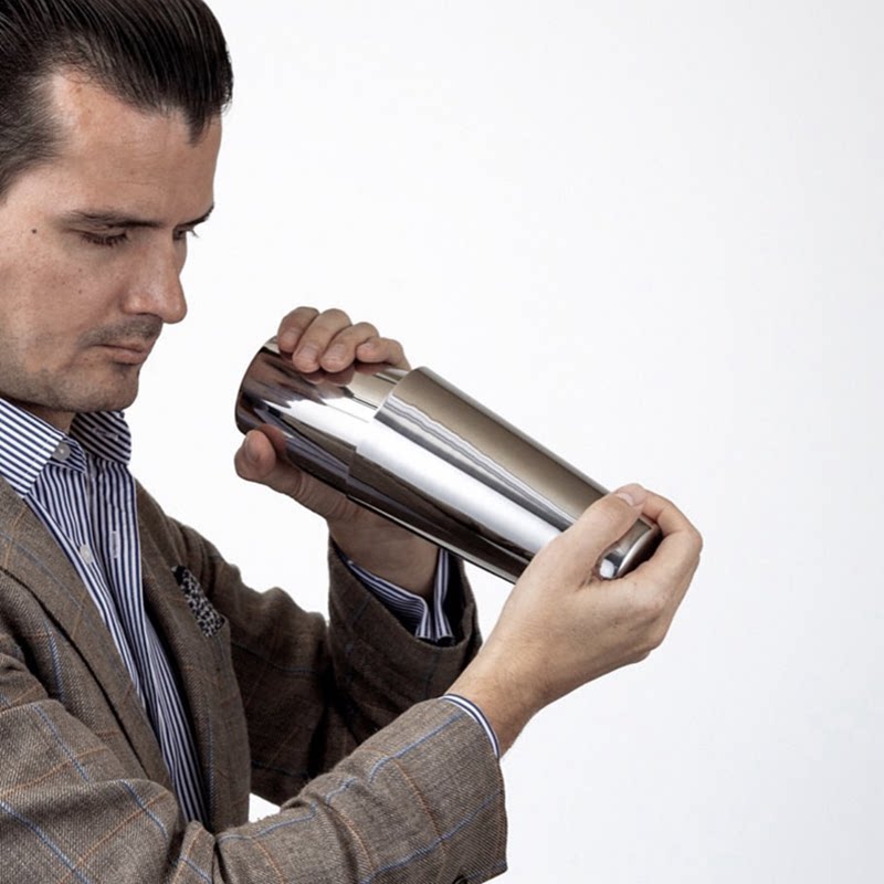 日本birdy原装进口正品波士顿酒壶美式调酒酒器两节调酒器