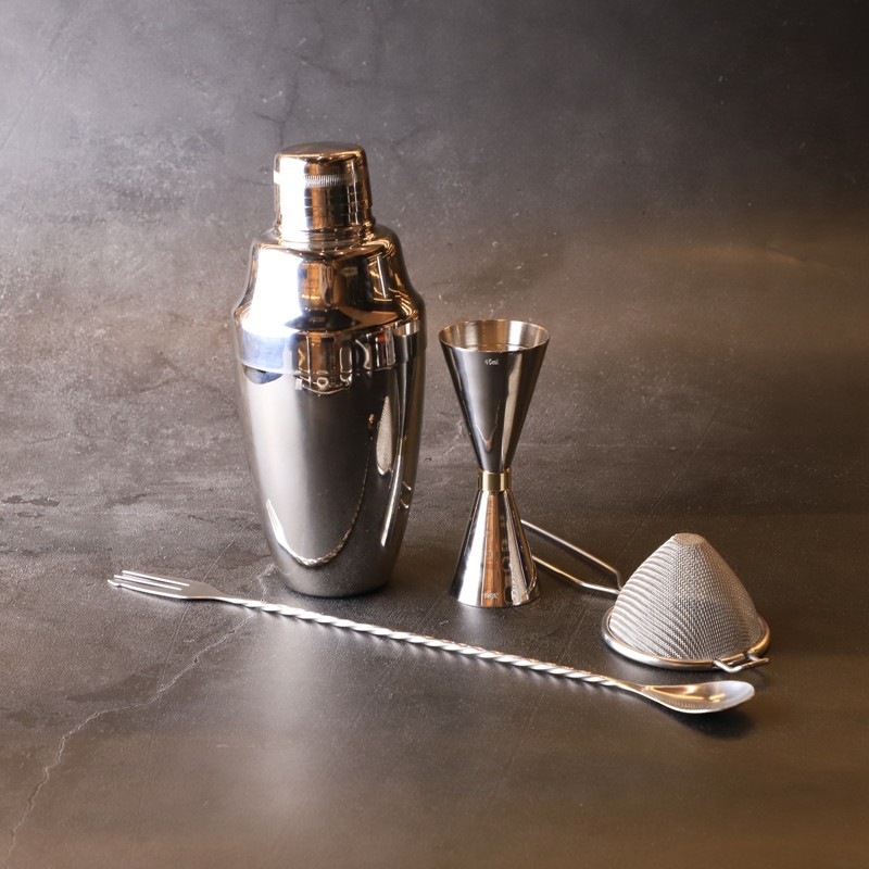 调酒套装酒吧器皿工具牛仔帆布调酒师器具调酒器