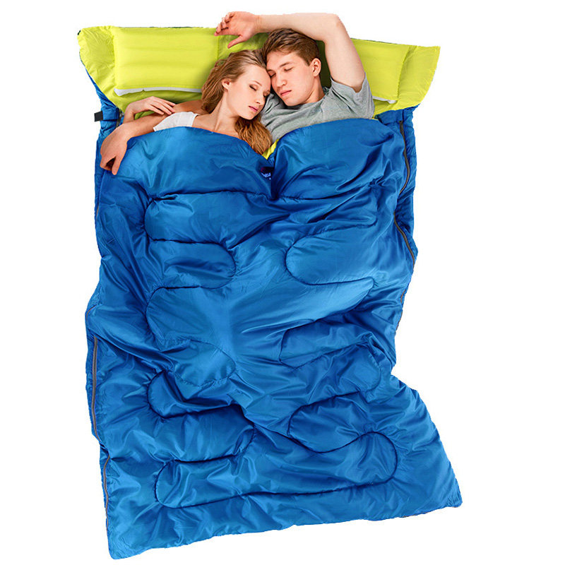 nh挪客情侣双人睡袋户外露营保暖室内午休睡袋