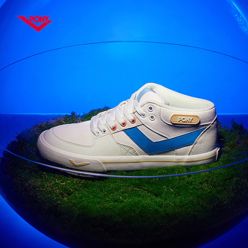 白鹿同款pony波尼滑板鞋温变色情侣时尚运动休闲鞋板鞋