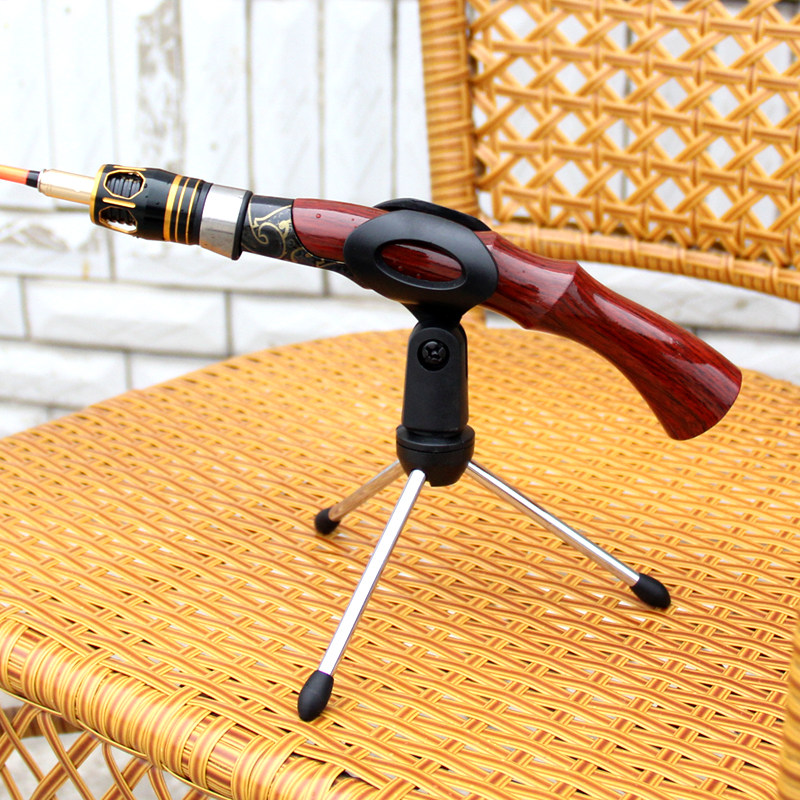 支架新款冰钓冬钓钓竿专用三角可折叠展示钓鱼支架