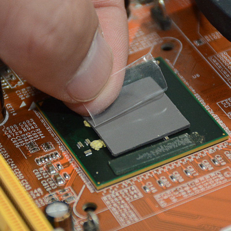 青梅qm1030笔记本电脑固态硅脂导热垫硅脂垫显卡显存导热片散热垫