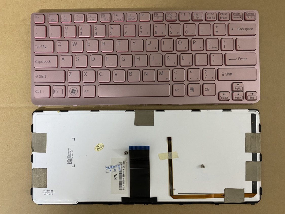 全新原装索尼sve14aa12tsve14a18ec笔记本电脑背光英文键盘更换