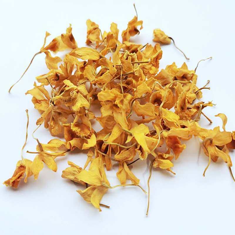 兰花新鲜花应季药材养生天籽云南鼓槌金兰花干花养生茶