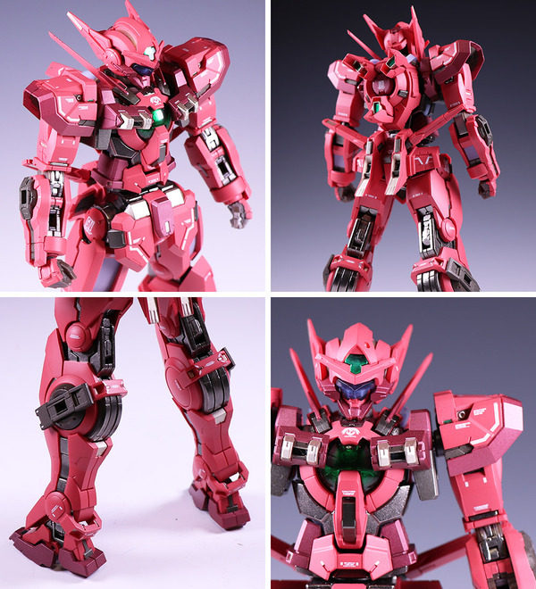雪崩metalbuild万代mb正义女神高达红色正妹机器人
