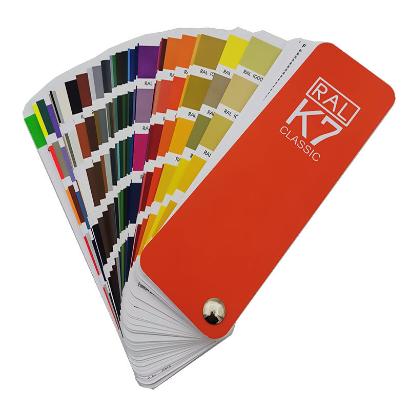 色卡劳尔k7ral国标油漆粉末涂料国际标准印刷机械五金喷涂色卡