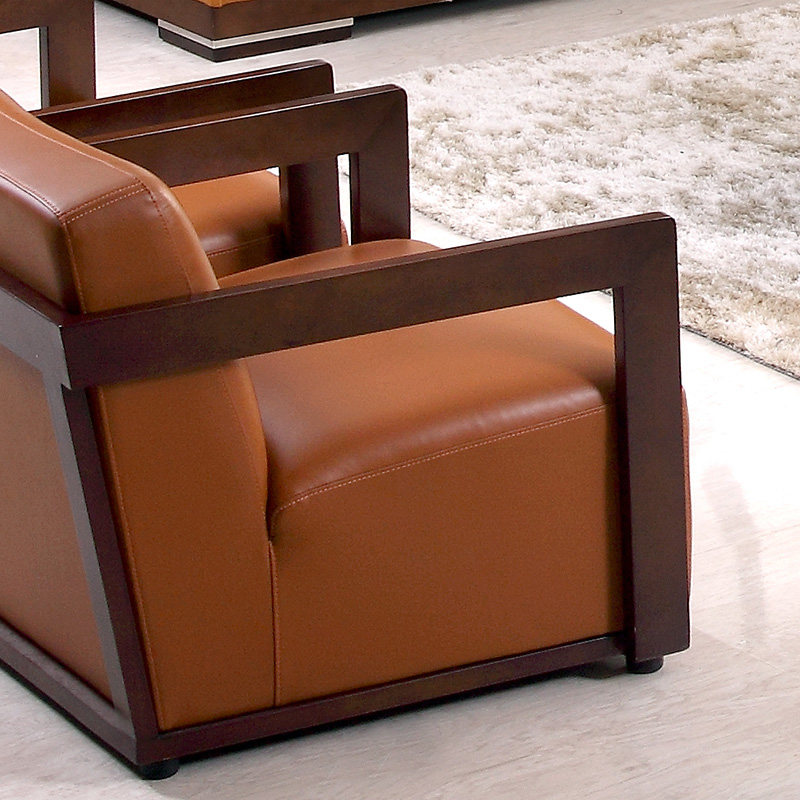 诺亚国际真皮沙发老板现代简约客厅创意真皮单人沙发沙发椅