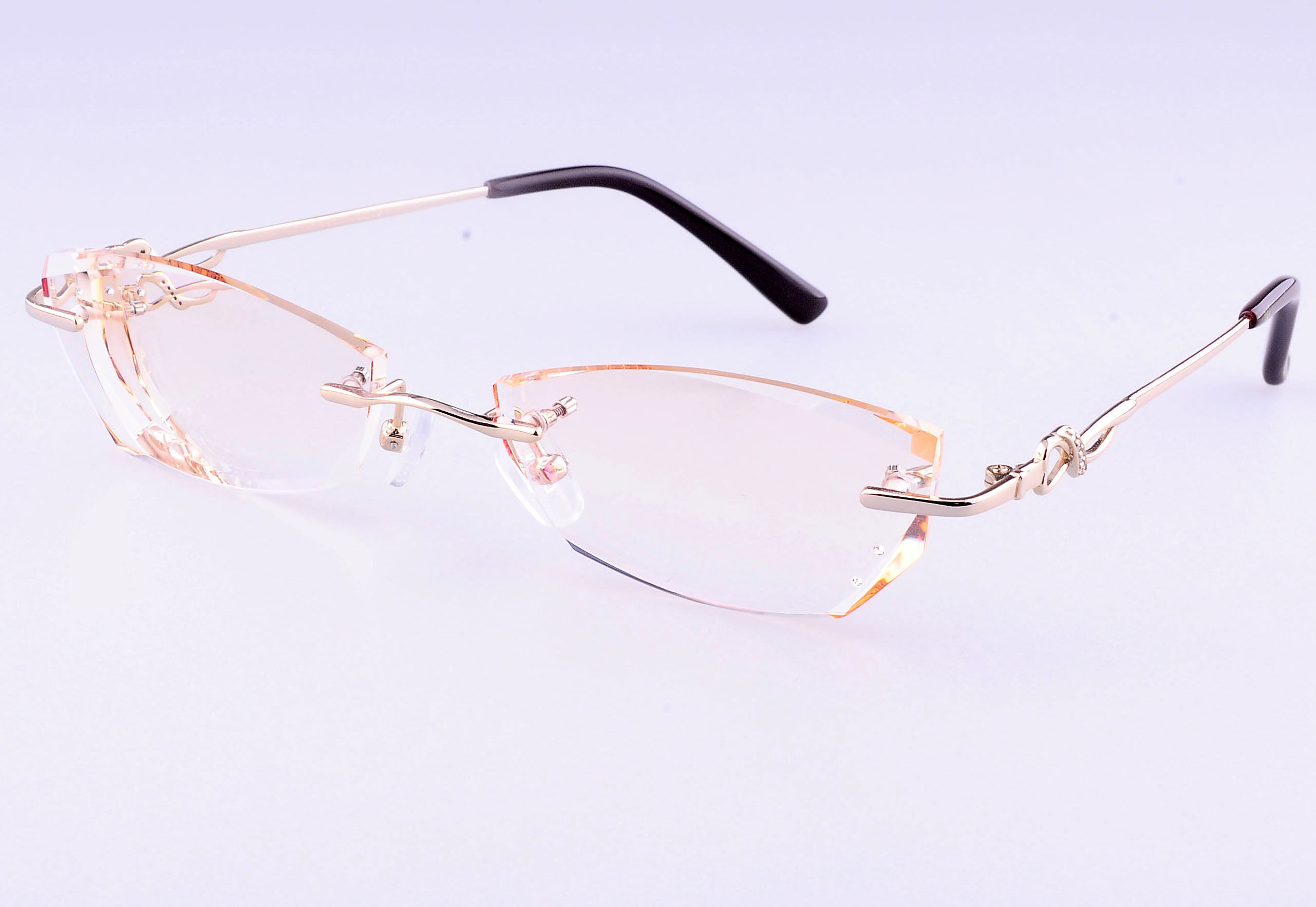 镜片切边眼超薄161球面近视女无钻石树脂渐变定制眼镜片