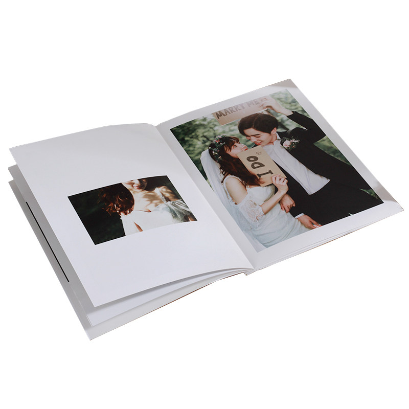 6色印刷胶装照片书纪念册制作相册影集手工diy创意本婚纱宝宝影楼