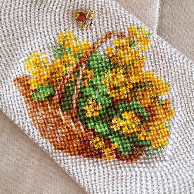 凉风dmc十字绣客厅新款欧式花卉组合 四幅小花组 4选1挂画印花