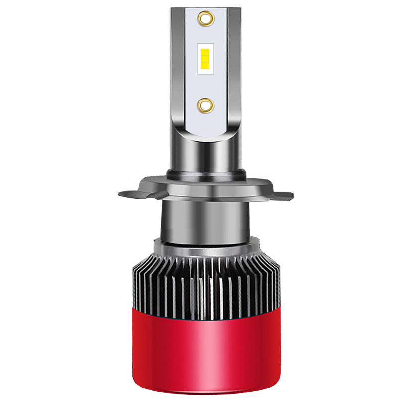 米8 汽车led大灯泡h1h7h11超亮前车灯改装h4远近一体9005激光大灯