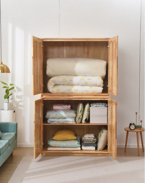 棉被柜收纳柜卧室大容量储物柜防潮透气被子柜子组合衣柜 – 淘宝优惠