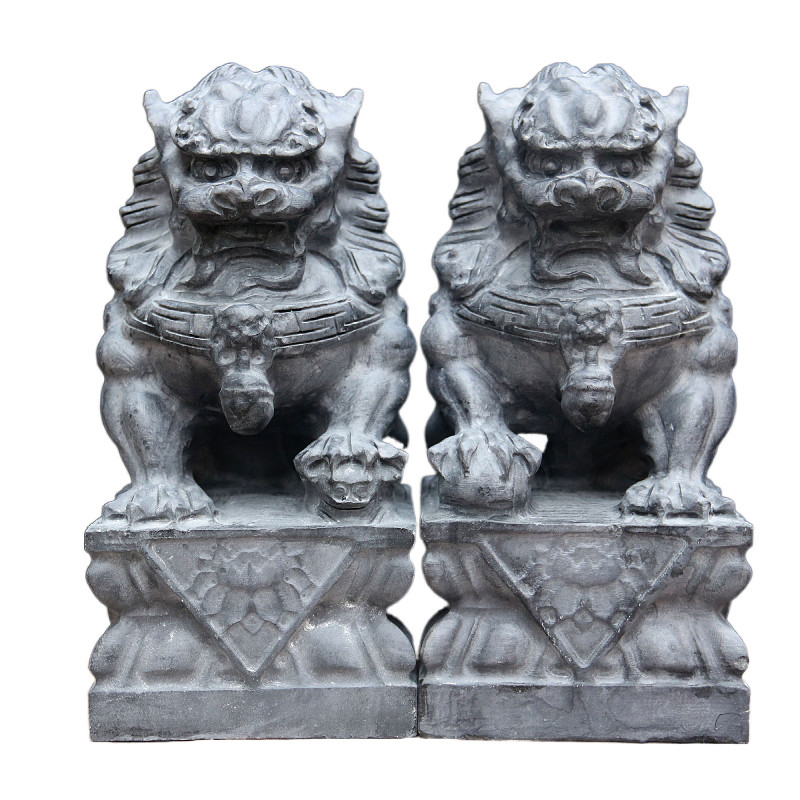 家用石雕刻户外石墩小号庭院雕刻看门手工门口石雕