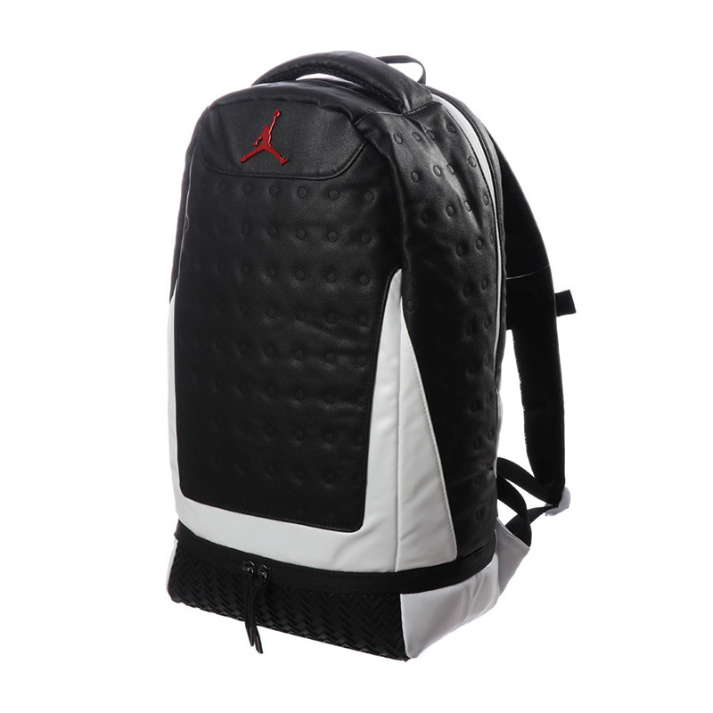 背包airjordan13aj13熊猫黑白双肩运动休闲ha4464-011双肩背包