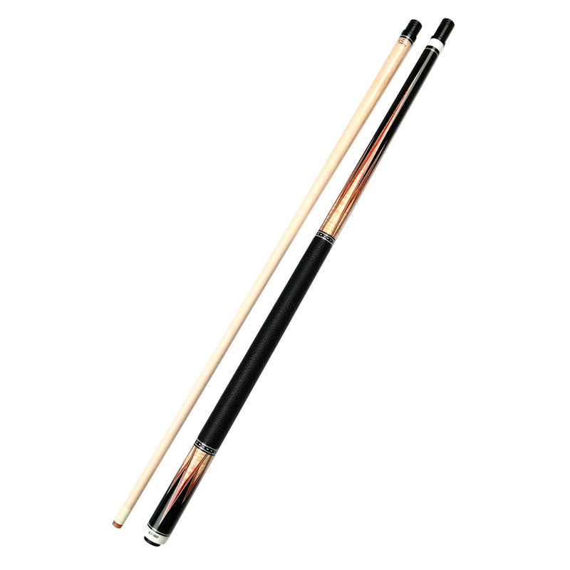 potts波茨台球杆分体黑8桌球手工白蜡木中式8球单支大小头11.5mm