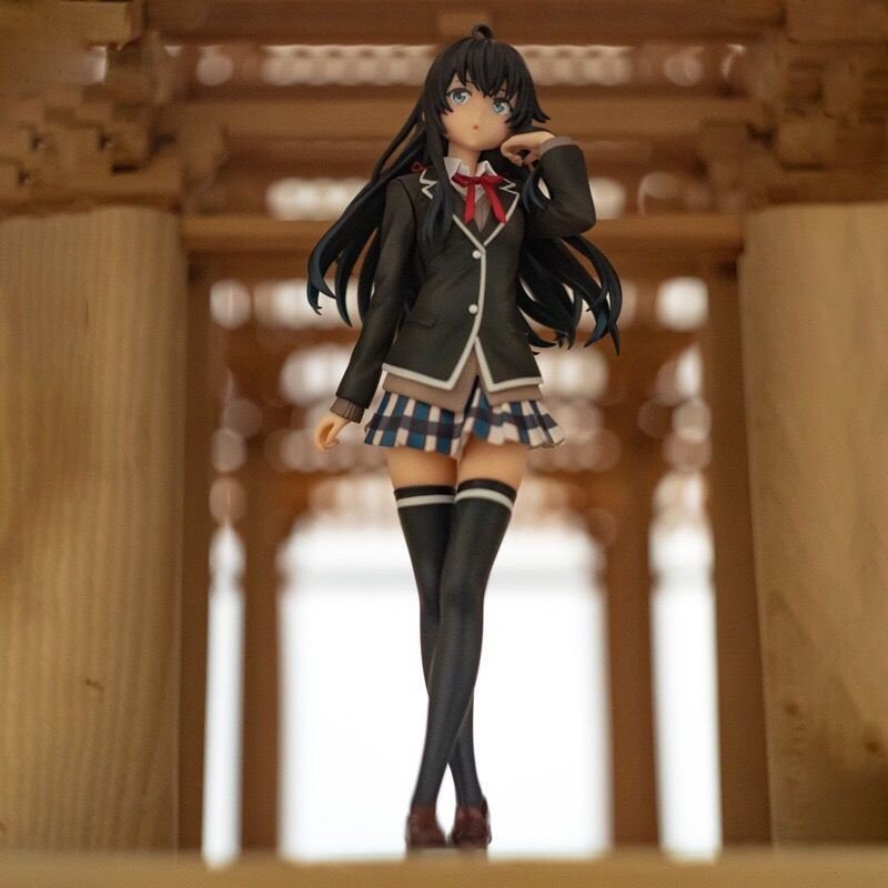 特价优质我的青春恋爱爱物语果然有问题校服雪乃摆件手办