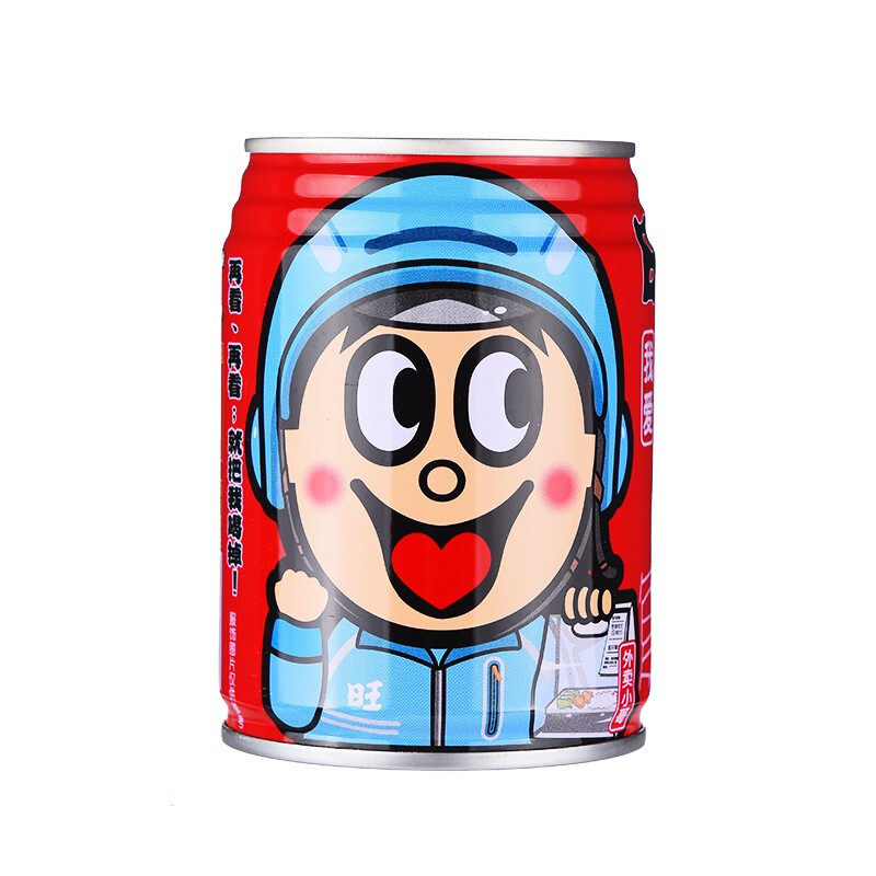 旺旺旺仔牛奶职业含乳饮料红罐原味245ml1罐收藏含乳饮料