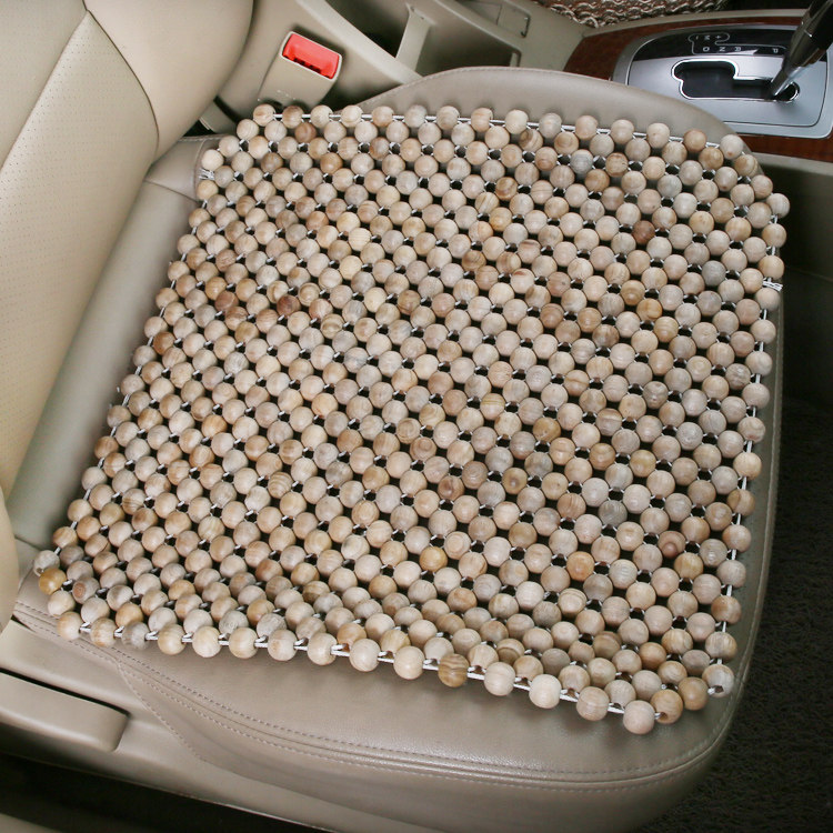 汽车坐垫垫木隔热透气凉垫夏季单片椅垫通风通用座套