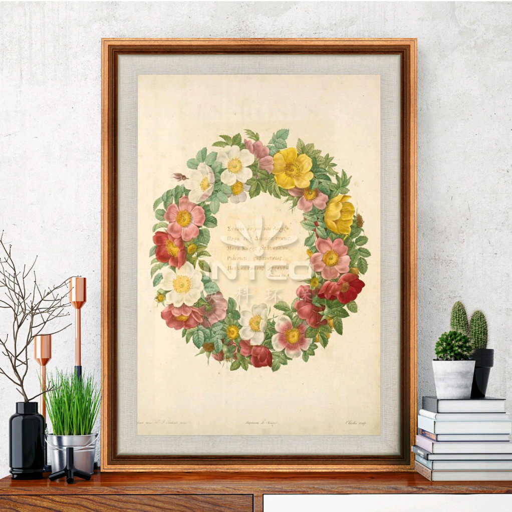 欧式简约油画外框挂墙定做美式相框画框装裱客厅家居数字油画定制