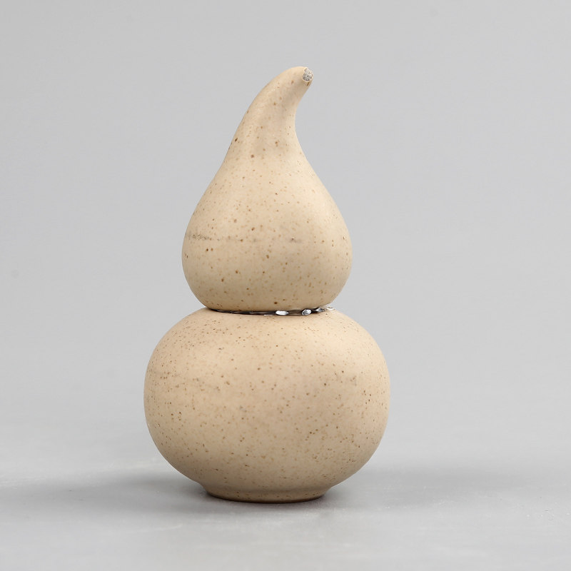 迷你古风小瓷罐陶瓷葫芦罐蜂蜜罐密封储物罐香粉膏方罐红茶绿茶罐