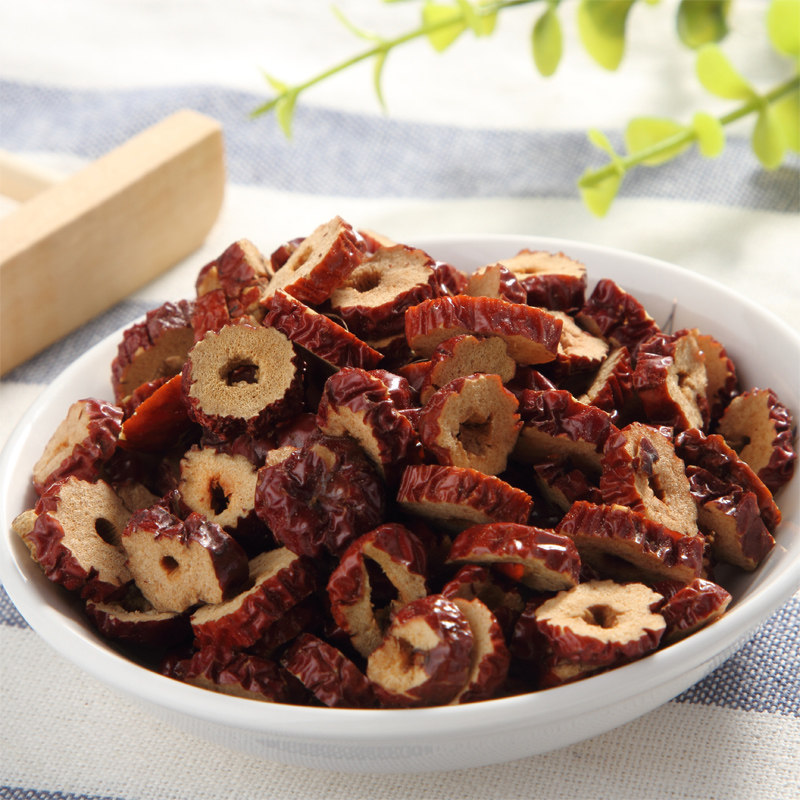 新疆特产灰枣圈120g*3香酥脆枣新货无核红枣干脆片干吃枣干