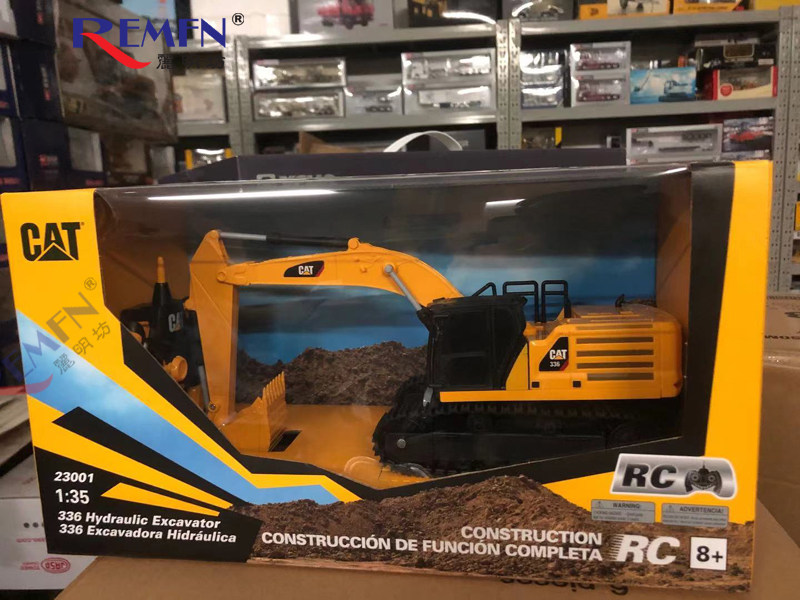 正品卡特遥控合金挖掘机模型cat336工程车充电电动电动