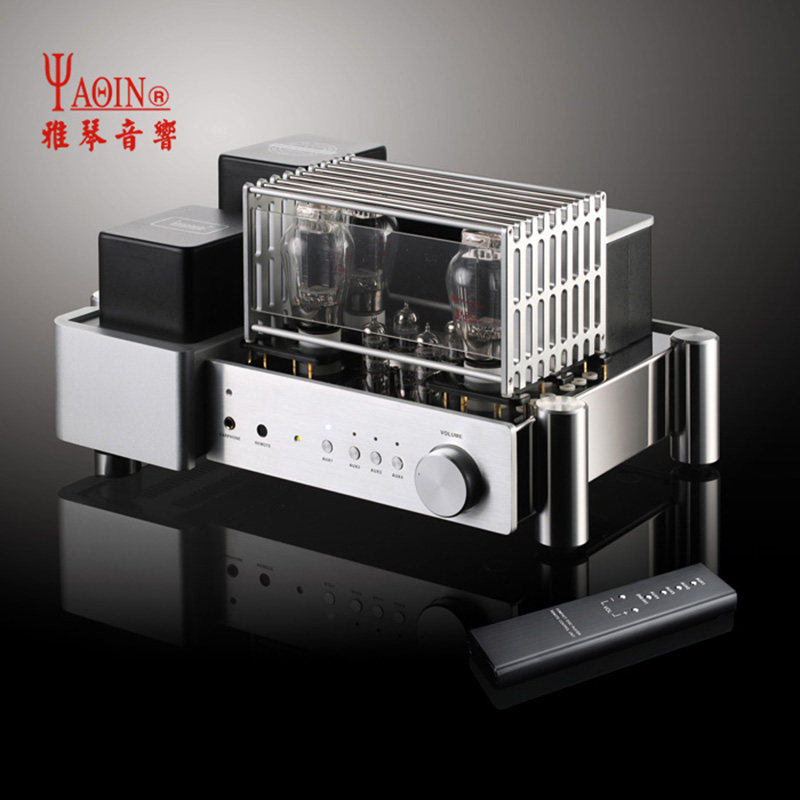 雅琴ms2a3胆机发烧hifi电子管大功率功放家用桌面胆机