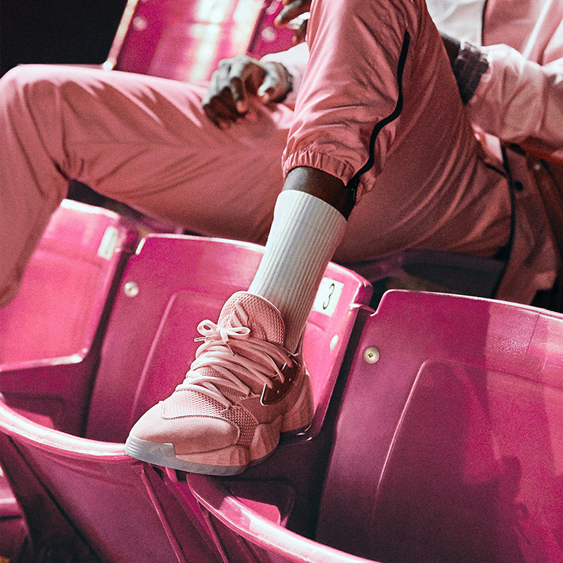 4 哈登4代粉色实战篮球鞋运动鞋ef1206 - 酷锐运动专营店