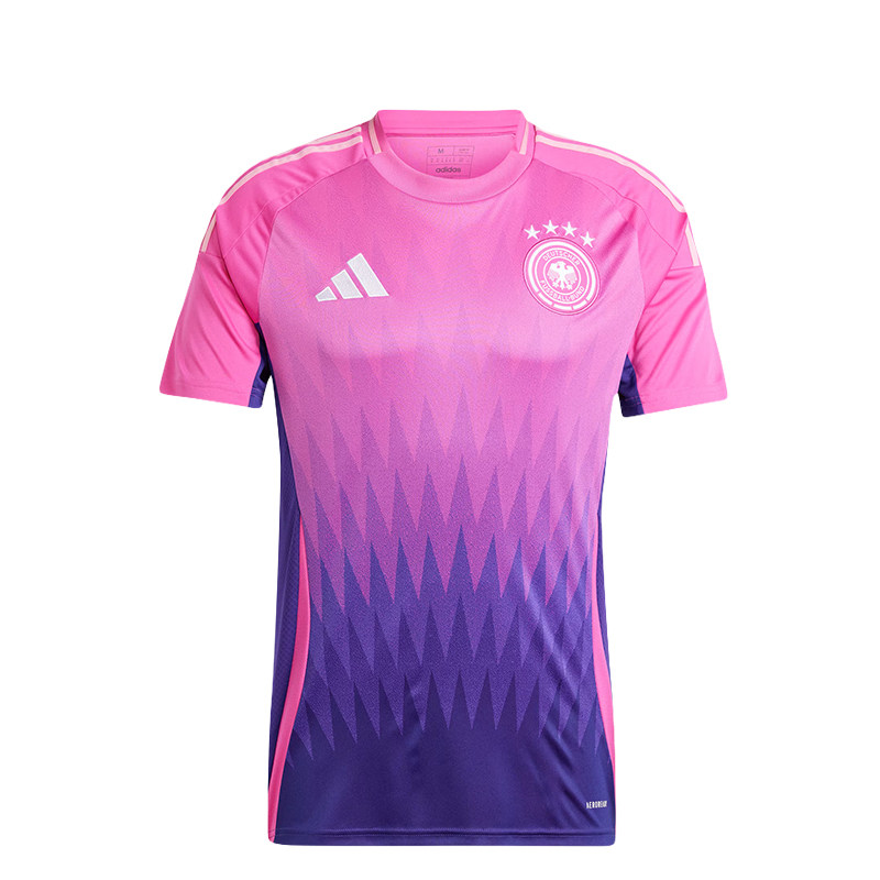 酷锐足球阿迪达斯2024欧洲杯德国队客场球迷版球衣足球服ip8158