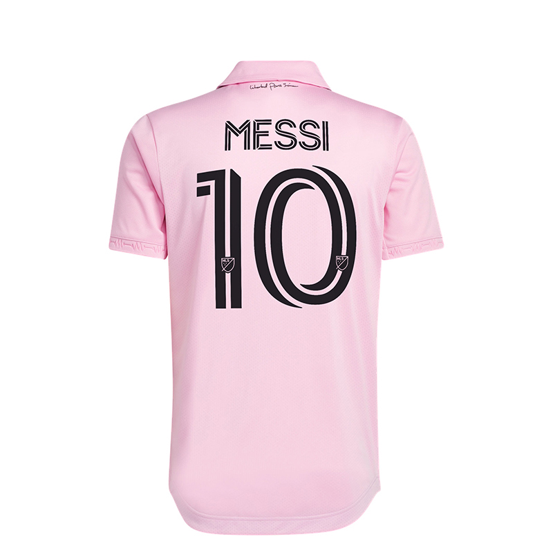 酷锐足球阿迪达斯2223赛季迈阿密国际梅西主场球员版球衣je9705