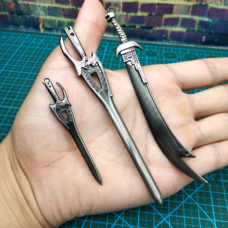 绝世模型素体人偶可动12寸好剑狂刀雪饮兵器兵人专区