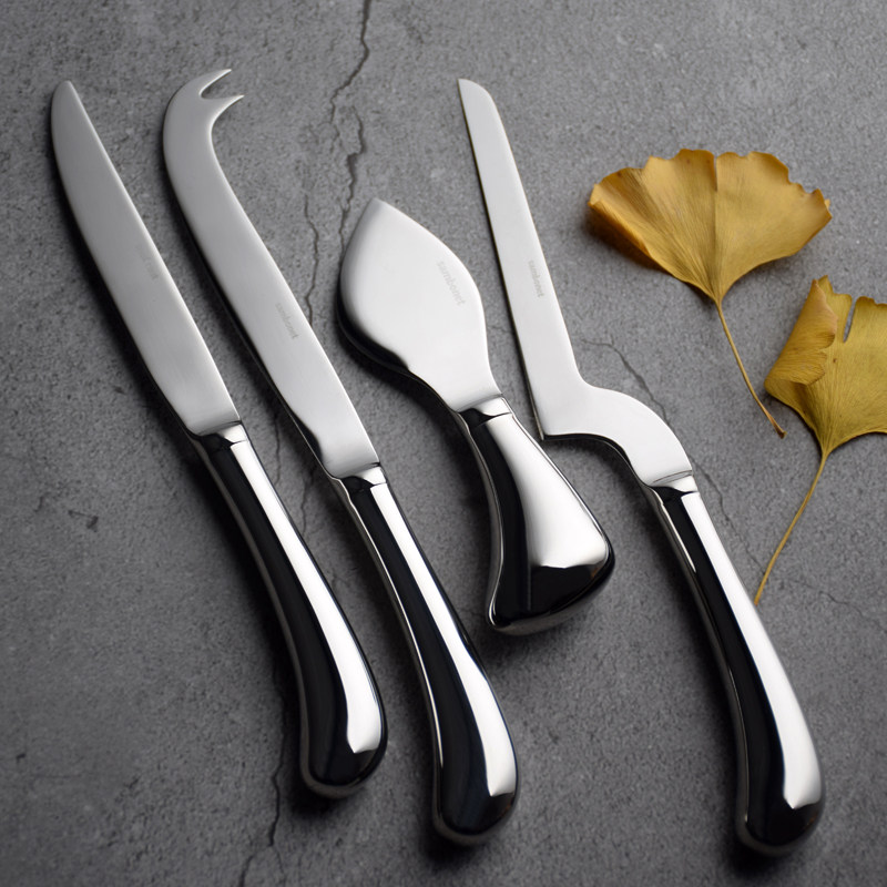 意大利客高档不锈钢西餐刀具芝士刀奶酪甜品干酪西餐刀具