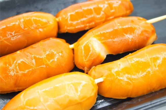 武汉户外烧烤食材 半成品 bbq 新鲜串制 (玉米肠 5串)