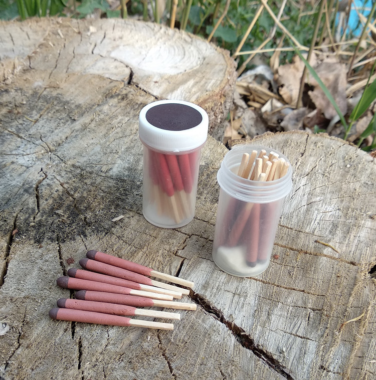 火柴52bushcraft防风防水户外野营求生装备防潮应急火柴